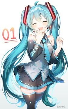 中國(guó)人發(fā)明的初音未來(lái)虛擬人物,初音未來(lái)相關(guān)人物  第1張