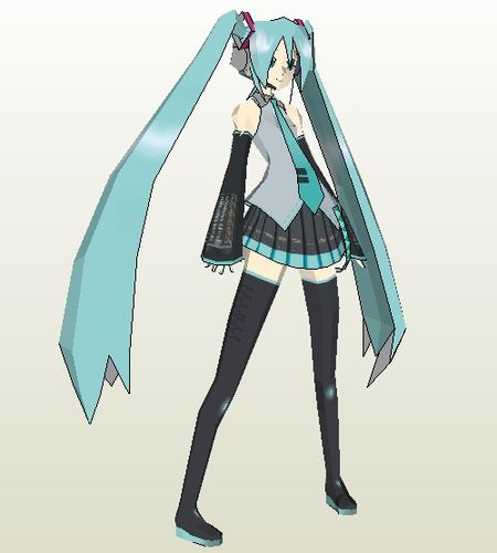 中國(guó)人發(fā)明的初音未來(lái)虛擬人物,初音未來(lái)相關(guān)人物  第2張