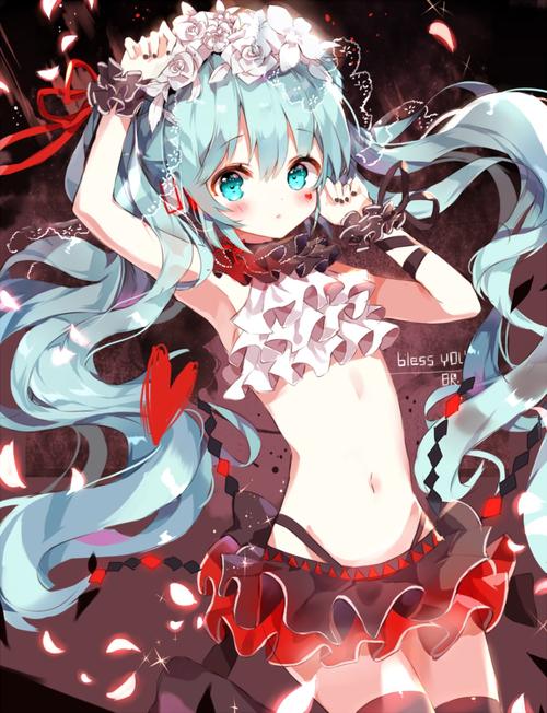 沖虛擬人物初音未來,初音未來q版人物  第2張