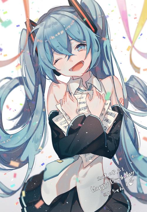 沖虛擬人物初音未來,初音未來q版人物  第3張