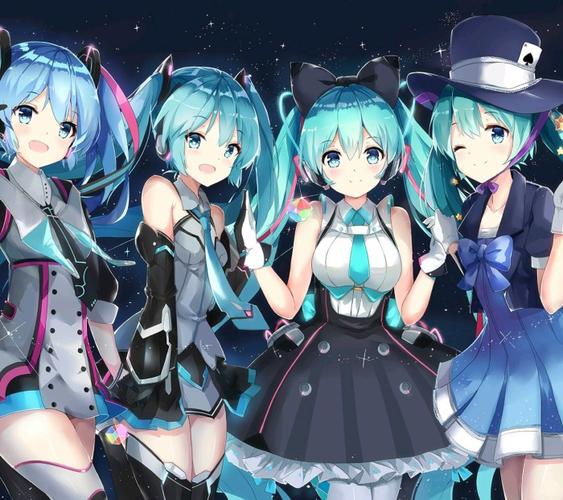 初音未來(lái)虛擬人物大全,初音未來(lái)怎么畫 人物  第1張