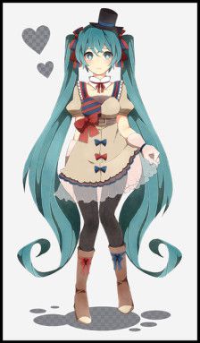 初音未來(lái)虛擬人物大全,初音未來(lái)怎么畫 人物  第3張