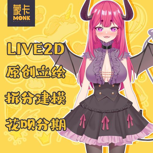 直播右下角2D虛擬人物,主播左下角的虛擬人物  第4張