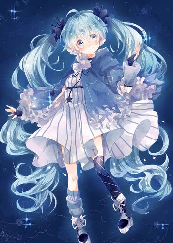 類似初音未來(lái)的虛擬人物跳舞,像初音未來(lái)的虛擬人物  第1張