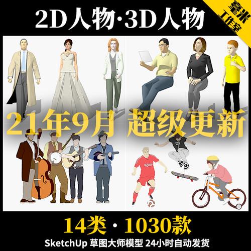 虛擬人物2D和3D,虛擬人物2D和3D  第3張