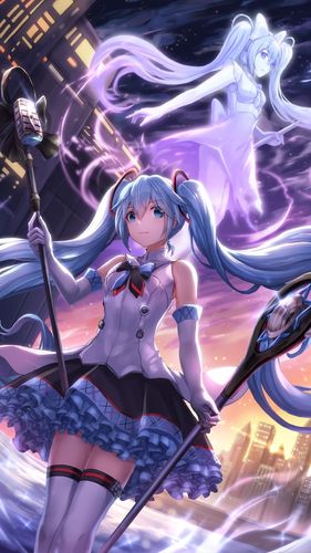 虛擬人物比如初音,和初音未來一樣的虛擬人物  第2張