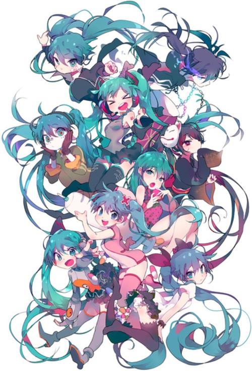 虛擬人物洛天依初音未來,日本除了初音未來這個虛擬人物  第3張